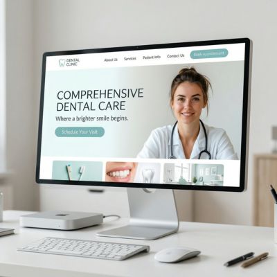 Diseño web para clínicas dentales — webs que convierten visitas en pacientes